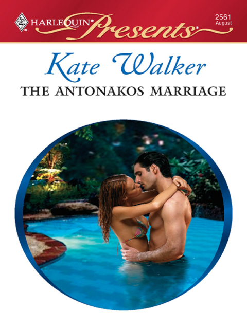 Cover image for book The Antonakos Marriage