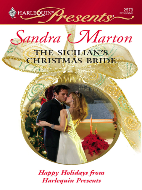 Cover image for book The Sicilian's Christmas Bride