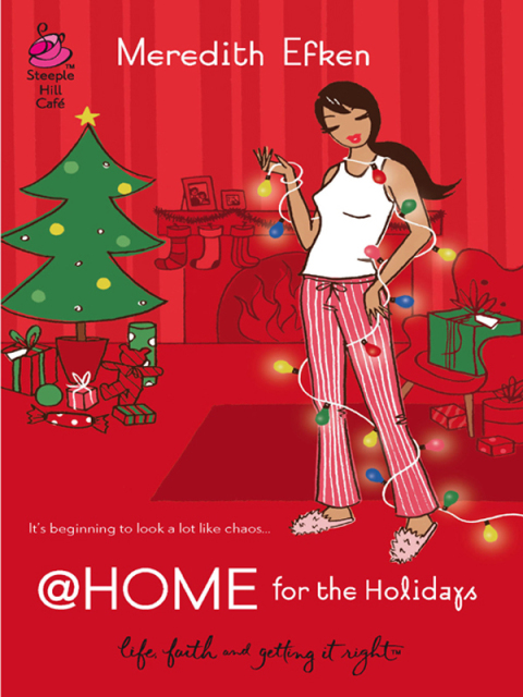 Cover image for book @Home for the Holidays