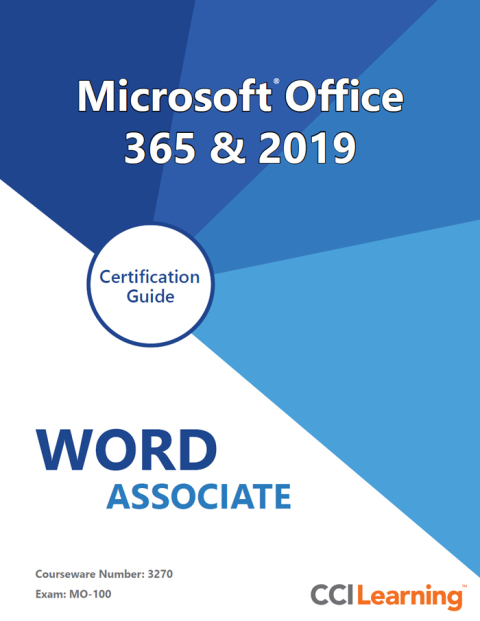 Cover image for book Microsoft Word 365 & 2019 Associate  eBook