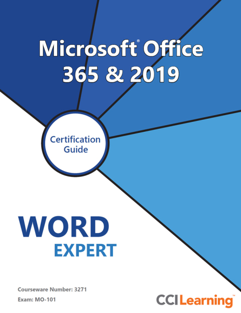 Cover image for book Microsoft Word 365&2019 Expert Certification Guide eBook
