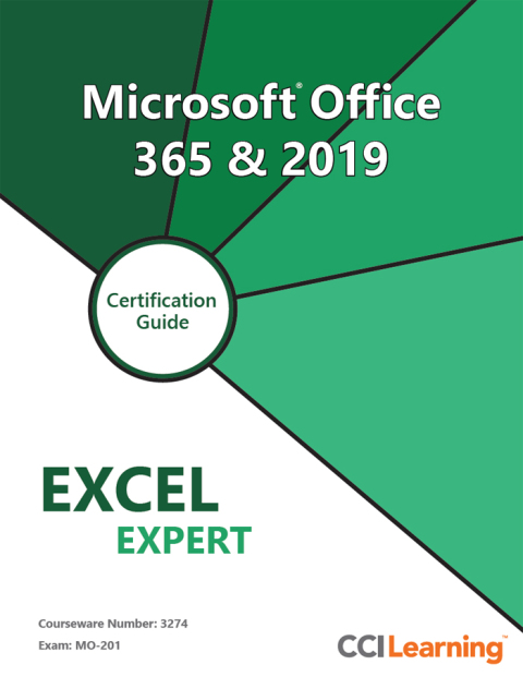 Cover image for book Microsoft Excel 365 & 2019 Expert Certification Guide eBook