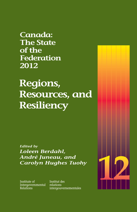 Cover image for book Canada: The State of the Federation, 2012