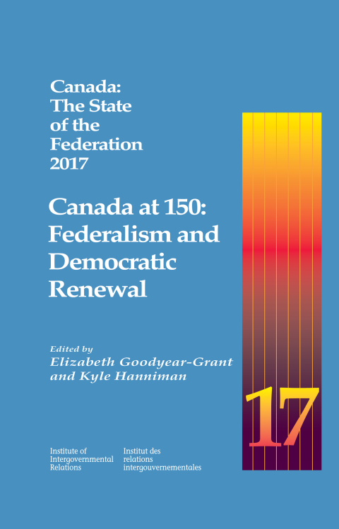 Cover image for book Canada: The State of the Federation 2017