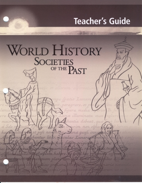 Cover image for book World History: Societies of the Past: Teacher's Guide