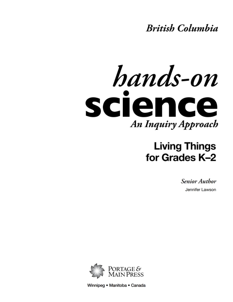 Cover image for book Living Things for Grades K-2