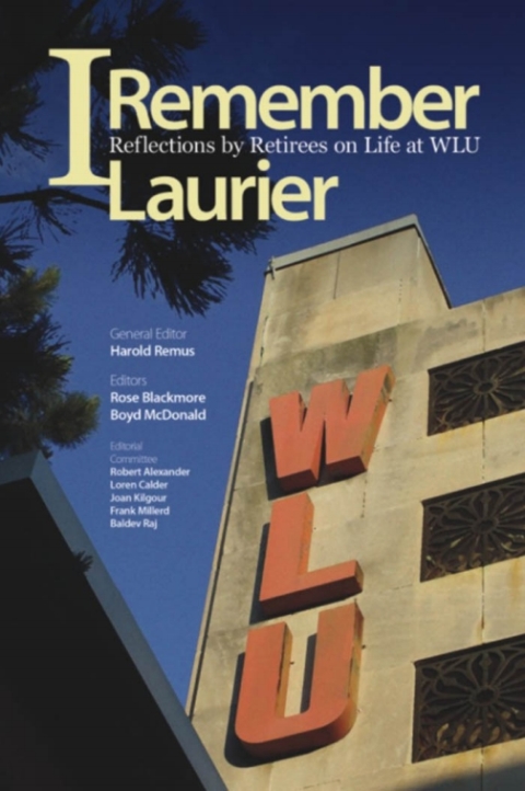 Cover image for book I Remember Laurier