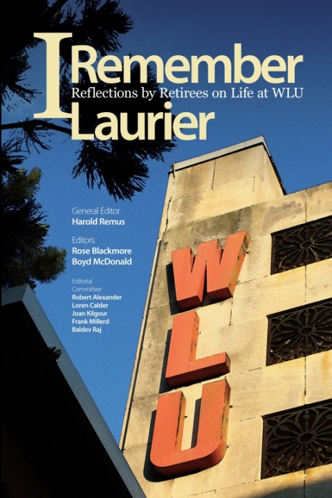 Cover image for book I Remember Laurier