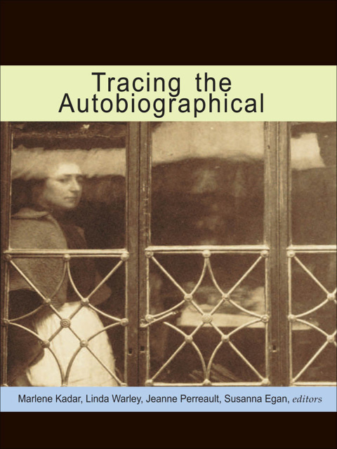 Cover image for book Tracing the Autobiographical