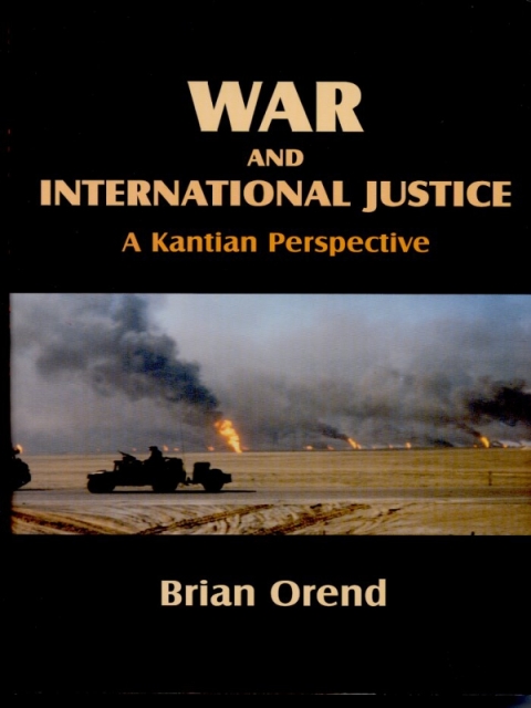 Cover image for book War and International Justice