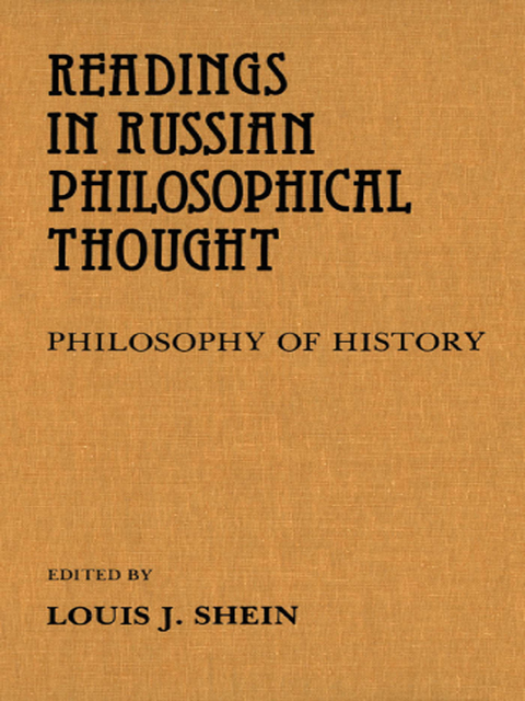 Cover image for book Readings in Russian Philosophical Thought