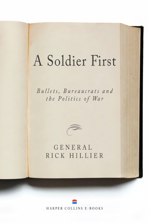Cover image for book Soldier First, A