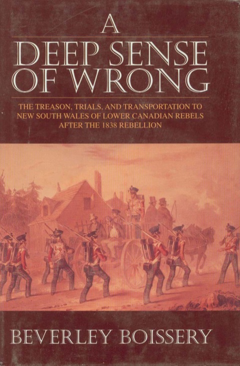 Cover image for book A Deep Sense of Wrong