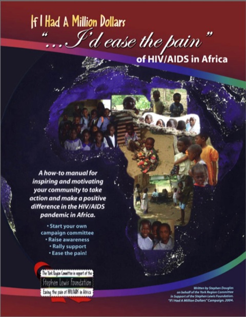 Cover image for book If I Had a Million Dollars...I'd Ease the Pain of HIV/AIDS in Africa