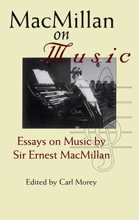 Titelbild: MacMillan on Music 9781550022858