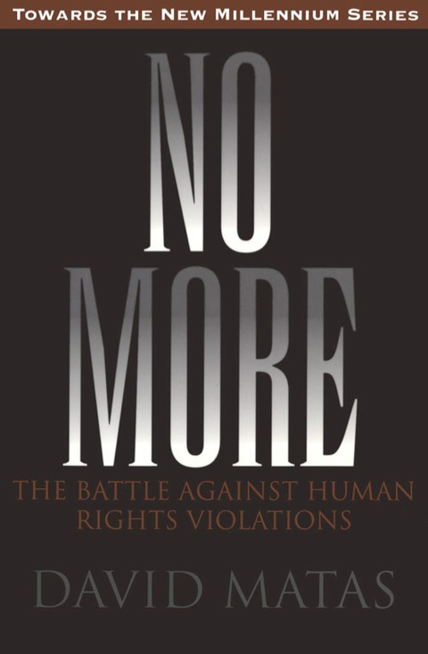 Cover image for book No More