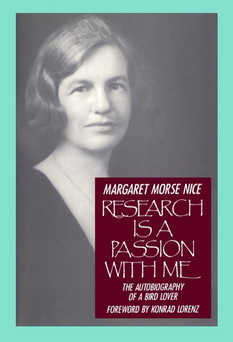 Cover image for book Research Is a Passion With Me
