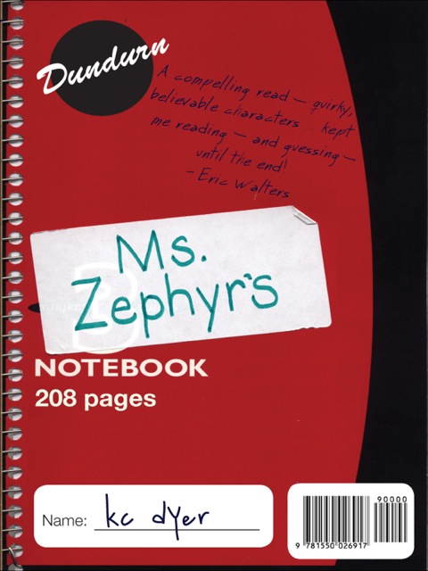 Cover image for book Ms. Zephyr's Notebook