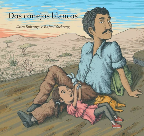Cover image for book Dos conejos blancos