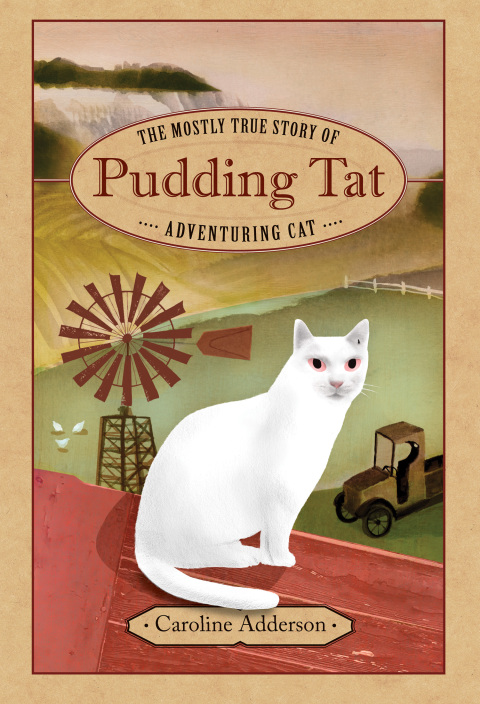 Cover image for book The Mostly True Story of Pudding Tat, Adventuring Cat