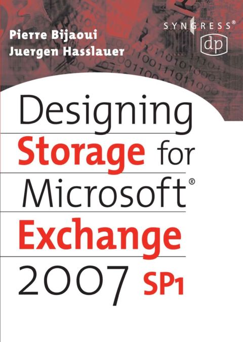 Cover image for book Designing Storage for Exchange 2007 SP1