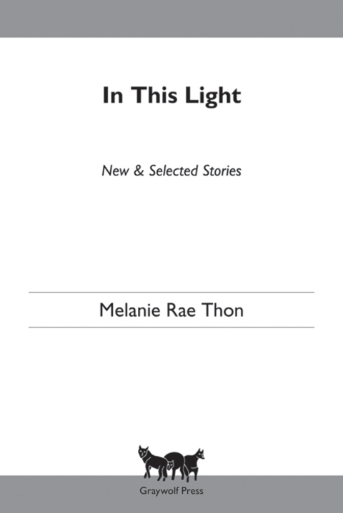 Cover image for book In This Light