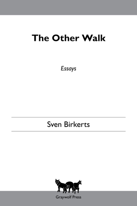 Cover image for book The Other Walk