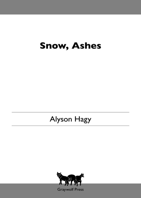 Cover image for book Snow, Ashes