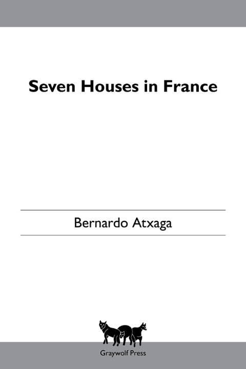 Cover image for book Seven Houses in France