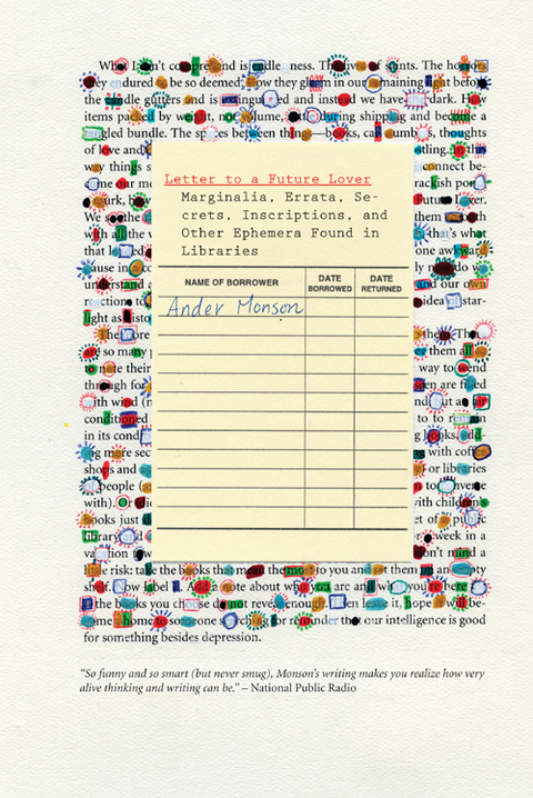 Cover image for book Letter to a Future Lover