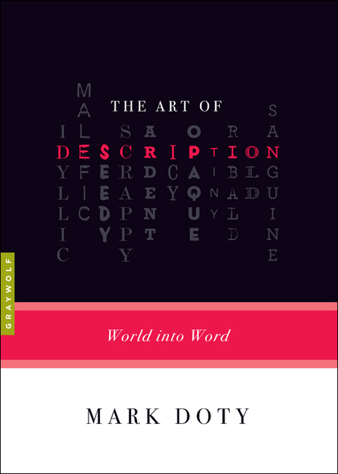 Art Of Description:World Into Word