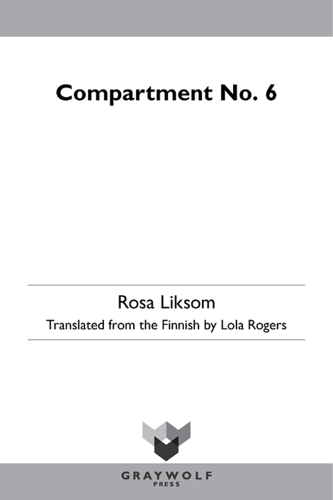 Cover image for book Compartment No. 6