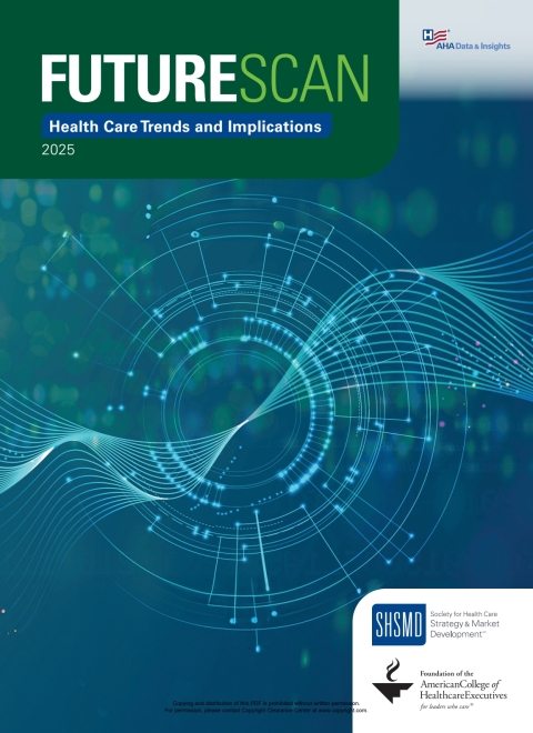 Cover image for book Futurescan 2025: Health Care Trends and Implications
