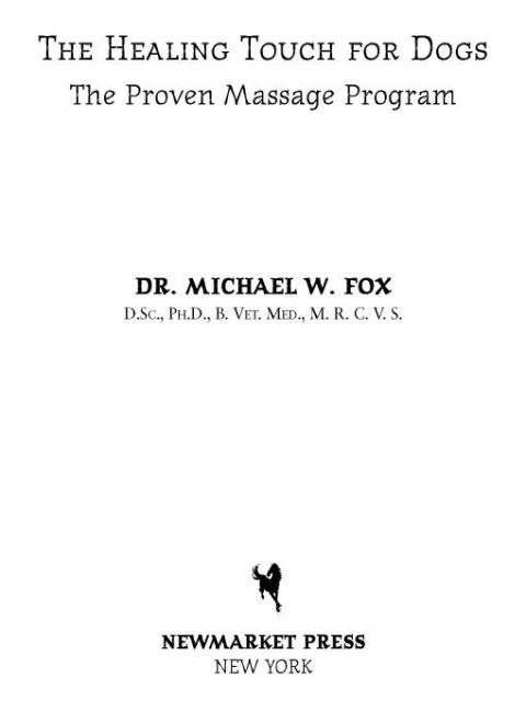Cover image for book Healing Touch for Dogs