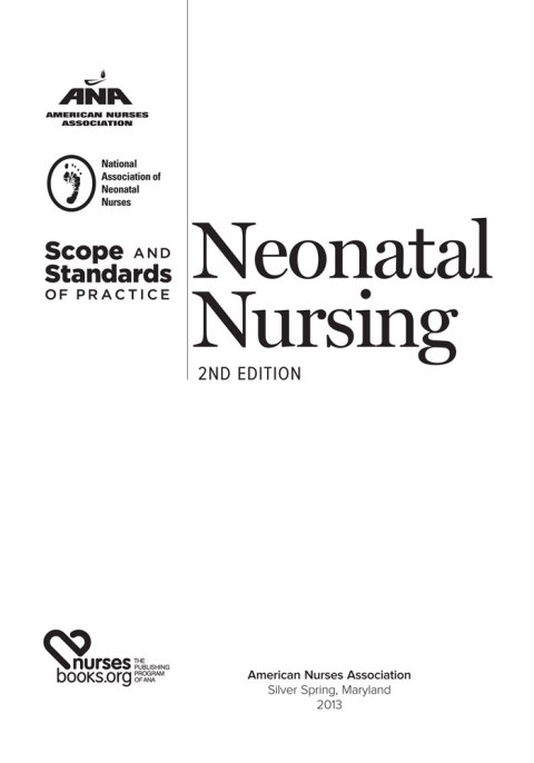 Cover image for book Neonatal Nursing