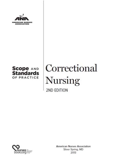 Cover image for book Correctional Nursing
