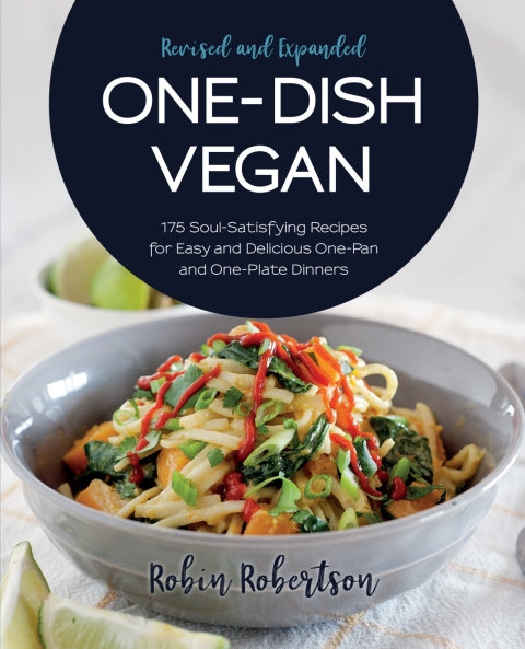 Cover image for book One-Dish Vegan Revised and Expanded Edition