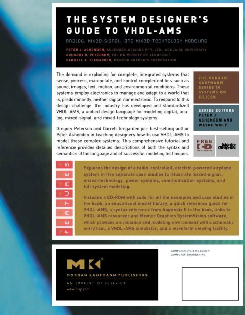 Cover image for book The System Designer's Guide to VHDL-AMS: Analog, Mixed-Signal, and Mixed-Technology Modeling
