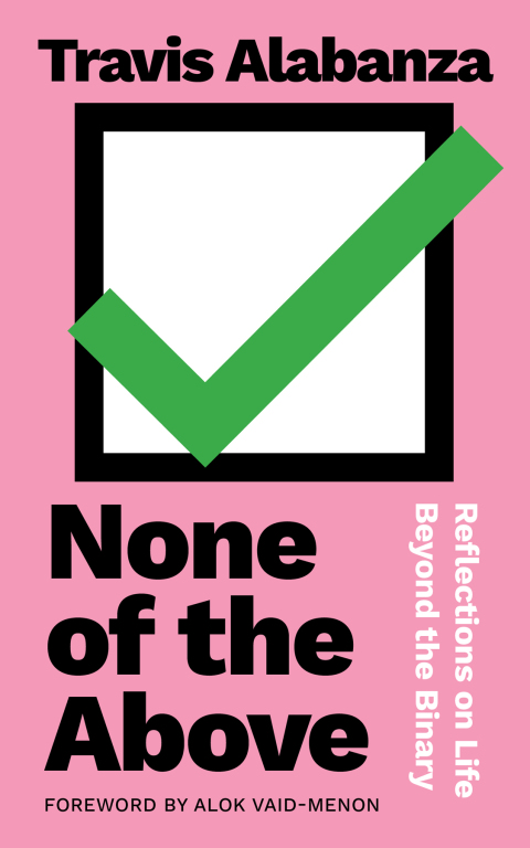 Cover image for book None of the Above