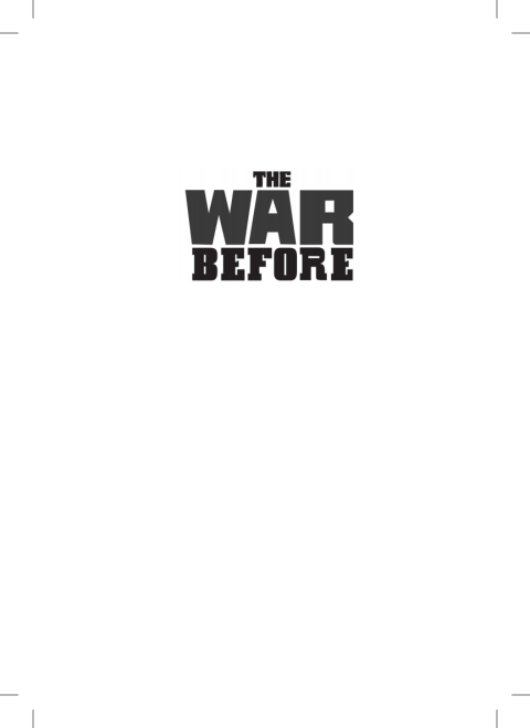 Cover image for book The War Before
