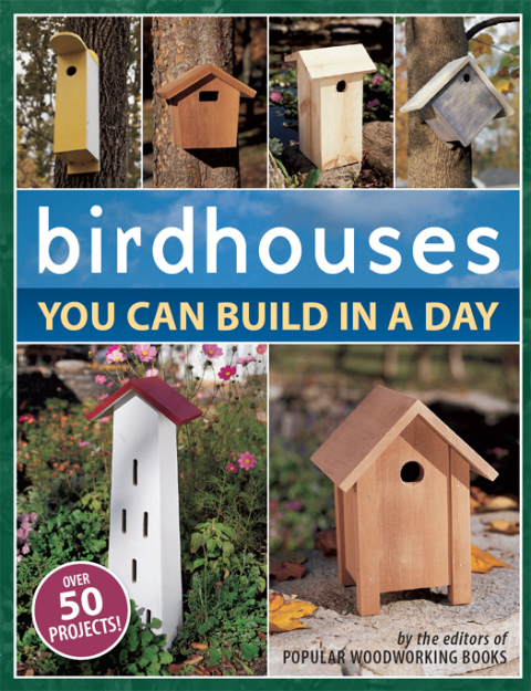 Cover image for book Birdhouses You Can Build in a Day