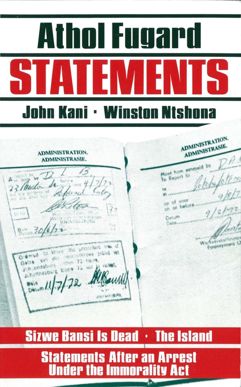Cover image for book Statements