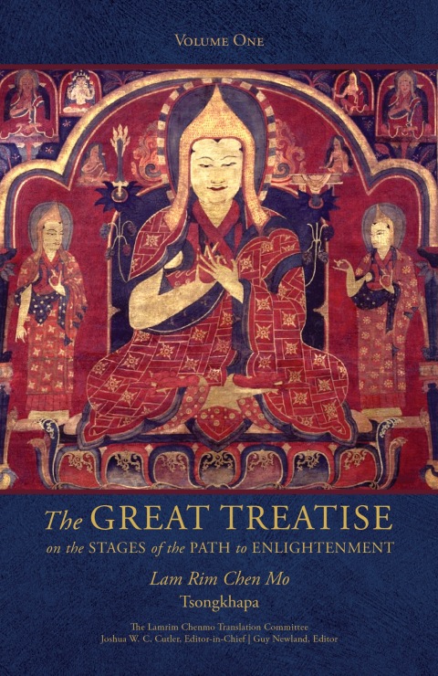 Cover image for book The Great Treatise on the Stages of the Path to Enlightenment (Volume 1)