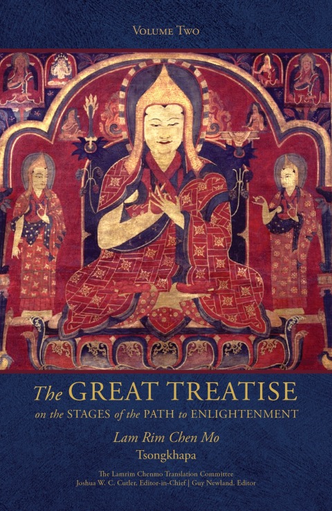Cover image for book The Great Treatise on the Stages of the Path to Enlightenment (Volume 2)