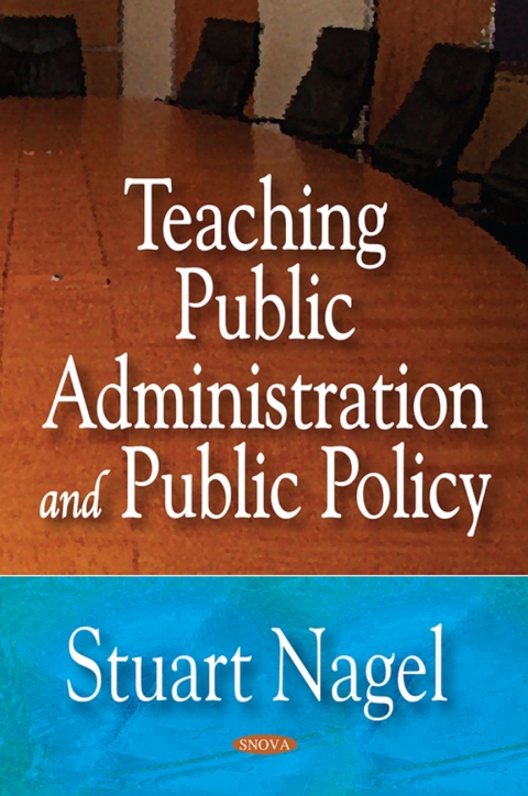 Cover image for book Teaching Public Administration and Public Policy
