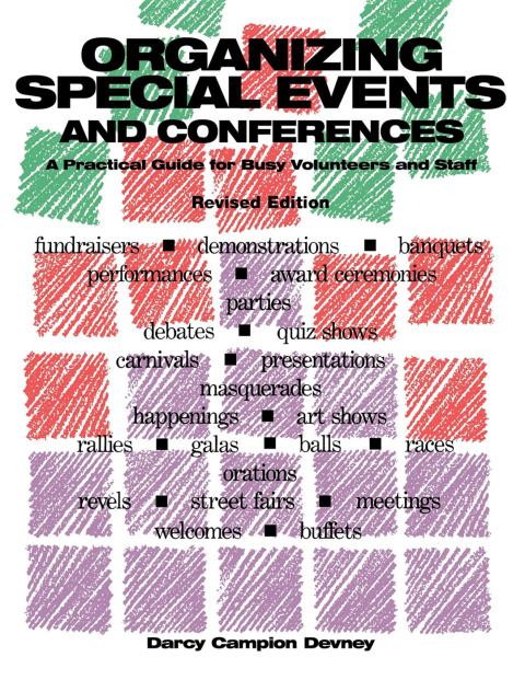 Cover image for book Organizing Special Events and Conferences