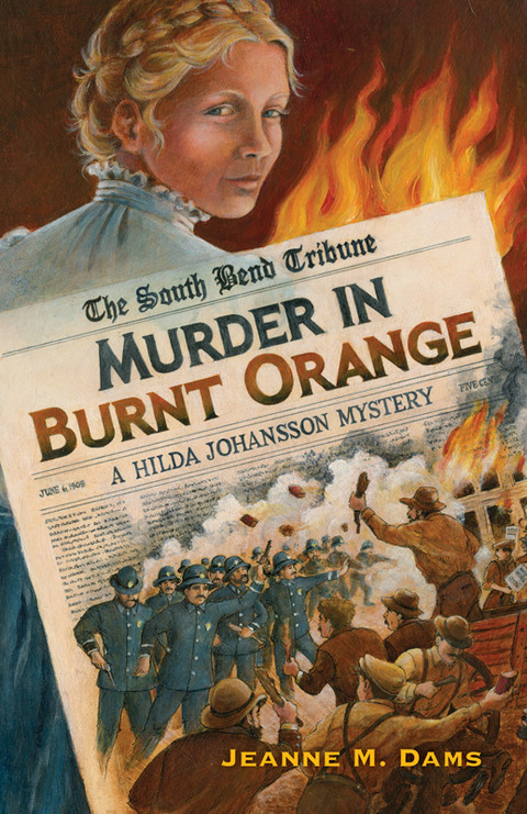 Cover image for book Murder in Burnt Orange