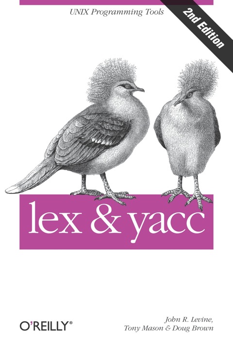Cover image for book lex & yacc