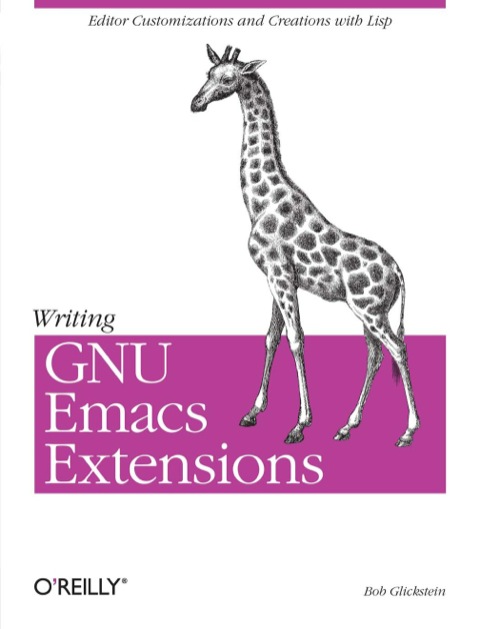 Cover image for book Writing GNU Emacs Extensions