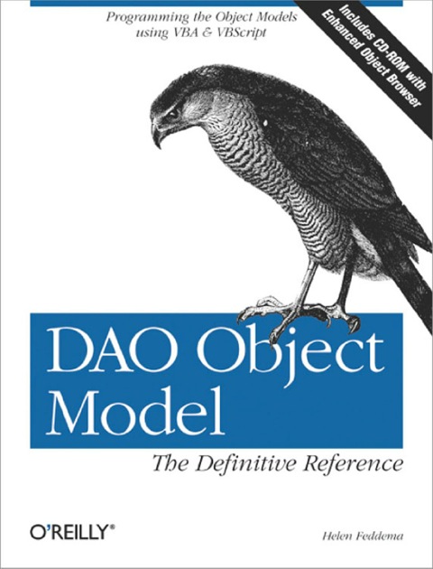 Cover image for book DAO Object Model: The Definitive Reference